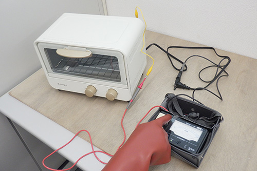絶縁抵抗試験のイメージ