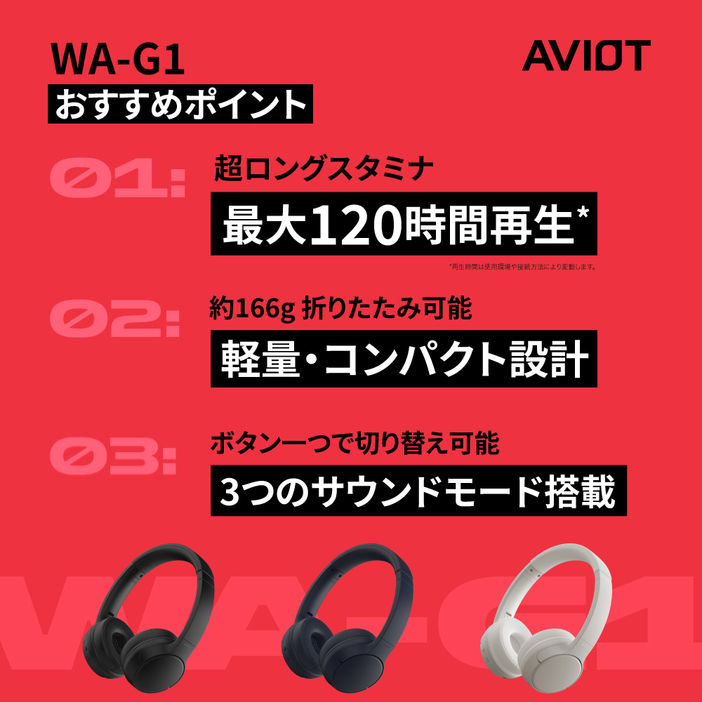 WA-G1 おすすめポイント 