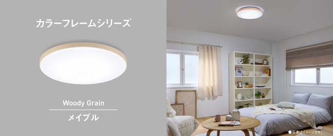 カラーフレームシリーズ Woody Grain メイプル