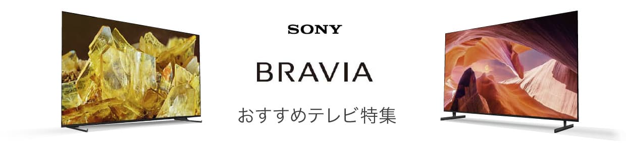 おすすめテレビ特集 ソニー BRAVIA