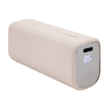 ラスタバナナ PD20W対応 TYPE-C1ポート/USB1ポート モバイルバッテリー 充電表示 5000MAH CALON スモーキーピンク RLI050C20W04SPK