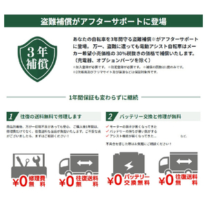 PELTECH 20型折り畳み電動アシスト自転車 外装6段 ホワイト×ブラック TDN-208L-W-8AH-イメージ6