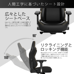 Andaseat ゲーミングチェア Kaiser 3 ロビンエッグブルー(DuraXtraレザー) AD12YDC-L-01-E-PV/C-イメージ12