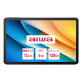 AIWA aiwa tab AS12 e angle select aiwa タブレット ダークグレー JA5-TBA1201