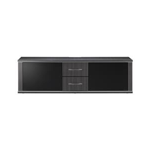朝日木材 ～55V型まで対応 AVラック JL style アッシュグレー木目 AS-JL1300-AG-イメージ1