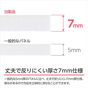 ハクバ ワンタッチパネルボード PRO A1サイズ ホワイト FOPWP-A1-イメージ7