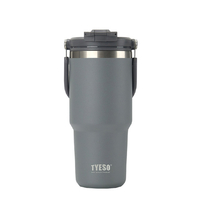 TYESO ポータブルタンブラー 750ml アッシュグレー KT01-01023-208
