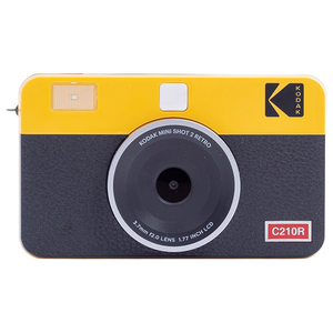KODAK Kodak 液晶モニター付きインスタントカメラ Mini Shot 2 RETRO イエロー PMS2R-C210RY-イメージ1