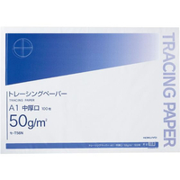 コクヨ ナチュラルトレーシングペーパー 中厚口(無地)A1 100枚 F803409-ｾ-T56N