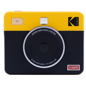 KODAK Kodak 液晶モニター付きインスタントカメラ Mini Shot 3 RETRO イエロー PMS3R-C300RY-イメージ1