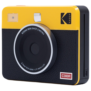 KODAK Kodak 液晶モニター付きインスタントカメラ Mini Shot 3 RETRO イエロー PMS3R-C300RY-イメージ2