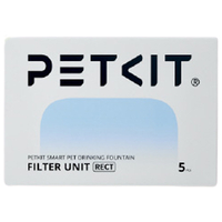 PETKIT 給水機用フィルタｰ Filter Unit Rect-5pcs P4171ﾌｲﾙﾀ-