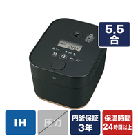 象印 IH炊飯ジャー(5．5合炊き) STAN.シリーズ ブラック NW-SB10-BA