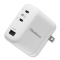 カシムラ PD45W対応 TYPE-C2ポート/USB1ポート AC充電器 AC-076