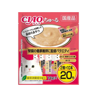 いなば CIAO ちゅーる 腎臓の健康維持に配慮バラエティ 14g×20P FCU2966