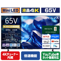 TVS REGZA 4K Mini LED液晶テレビ 65E770S