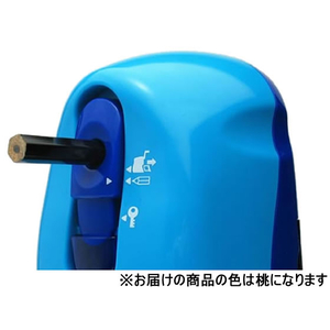ソニック かるハーフ 手動鉛筆削り 桃 桃1個 F870979-SK-802-P-イメージ3