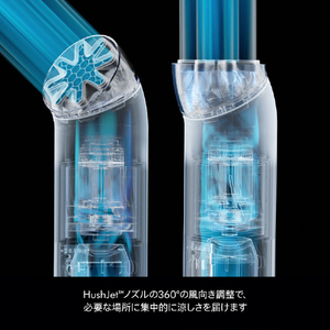 ダイソン Dyson HushJet Mini Cool ファン カーネリアン / スカイ PF01CS-イメージ6