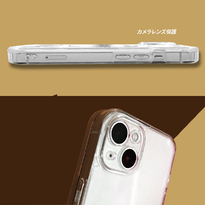 BOOGIE WOOGIE iPhone 14 Pro用オーロラケース BEAR×BEAR BW24114I14P-イメージ7