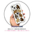 BOOGIE WOOGIE iPhone 14 Pro用オーロラケース BEAR×BEAR BW24114I14P-イメージ4