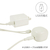 e angle ワイヤレスイヤホン パープル ANGL-WEA-25-05-PU-イメージ4