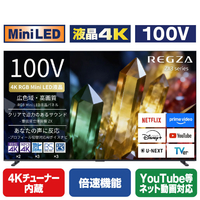 TVS REGZA 4K RGB Mini LED液晶テレビ 100ZX3S