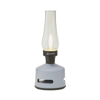 MoriMori LED ランタンスピーカー グレイブルー FLS-2107-GB
