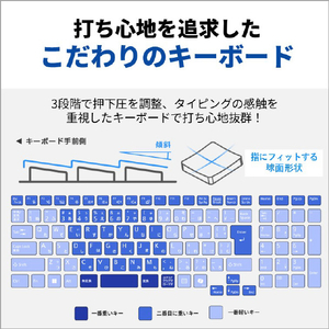 富士通 16型WUXGA/Core i7/Iris Xe グラフィックス/メモリ16GB/約512GB SSD/DVD/WiFi 7 e angle select FMV Note A ファインシルバー FMVA75K3S5-イメージ10