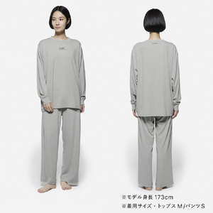 SIXPAD SIXPAD Recovery Wear Sleep Top ライトグレー S ライトグレー Sサイズ SW-AC-24A-S-イメージ3