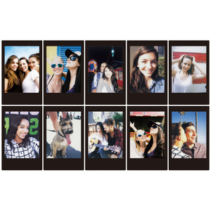 富士フイルム インスタントフィルム instax mini ブラック INSTAXMINIBLACKFRAMEWW1-イメージ3