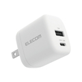 エレコム USB Power Delivery 33W AC充電器(C×1+A×1) ホワイト MPA-AC11433WH