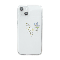 Dparks iPhone 14用ソフトクリアケース タイニーフェアリー DS24131I14