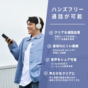 SONY ワイヤレスステレオヘッドセット コバルト WH-CH530 L-イメージ12