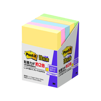 3M ポスト・イット ノート 強粘着 75×50mm 4色 5冊 F017910-656-5SSAP