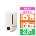 ドウシシャ カンタン給水超音波式加湿器 e angle select ホワイト DKW2640E6W