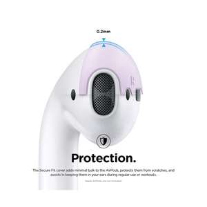 elago AirPods用イヤーパッド elago ラブリーピンク/ラベンダー EL_APDCSSCSF_PL-イメージ3