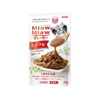 アイシア MiawMiaw グレービー ビーフ味 70g FC842PM-MGR-4