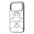 レイ・アウト iPhone 18 Pro用 / 17 Pro用 / ディズニー / maru 衝撃吸収 バンパー ハイブリッドケース / ベイマックス_ハートポーズ RJ-DP58K4TB/BX25