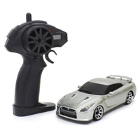 京商 FIRST MINI-Z 日産 GT-R R35 シルバー FMZﾆﾂｻﾝGT-RR35