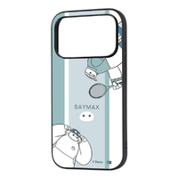 レイ・アウト iPhone 18 Pro用 / 17 Pro用 / ディズニー / maru 衝撃吸収 バンパー ハイブリッドケース / ベイマックス_スポーツ RJ-DP58K4TB/BX29