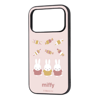 レイ・アウト iPhone 18 Pro用 / 17 Pro用 / ミッフィー / maru 衝撃吸収 バンパー ハイブリッドケース / ミッフィー_キャンディ RJ-BP58K4TB/MF103