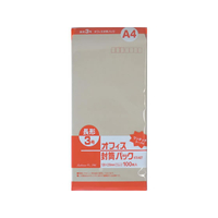 ツバメ工業 テープ付クラフト封筒 長3 70g／m2 100枚 1パック(100枚) F807570-K70-N3T