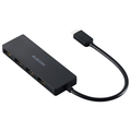 エレコム USB Type-C 4ポートUSB2.0ハブ ブラック U2HC-H040BK