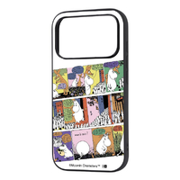 レイ・アウト iPhone 18 Pro用 / 17 Pro用 / ムーミン / maru 衝撃吸収 バンパー ハイブリッドケース / ムーミン_コミック RJ-AP58K4TB/MT126