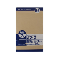ツバメ工業 クラフト封筒 角7 85g／m2 1000枚 1箱(1000枚) F807589-K85-K7