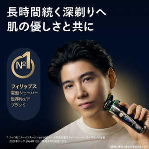 フィリップス 3枚刃シェーバー Shaver i9000 Prestige Ultra グラデーションブラック XP9405/49-イメージ3