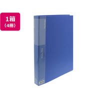 ビュートン リングバインダー A4タテ 30穴 背幅32mm ブルー 4冊 1箱(4冊) F836178-RB-A4W-B