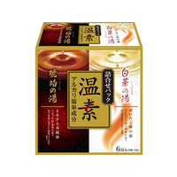 アース製薬 温素 琥珀の湯&白華の湯 詰め合わせ 6包 FCR6875