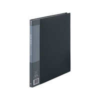 スマートバリュー クリアーブック 20P A4S 灰 1冊 FCJ148C-D047J-GY