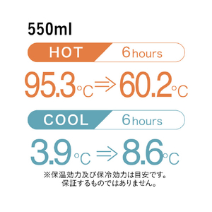シービージャパン holms ワンタッチタンブラー550 ダークグレー HOLMSﾜﾝﾀﾂﾁﾀﾝﾌﾞﾗ-500Dｸﾞﾚ--イメージ9